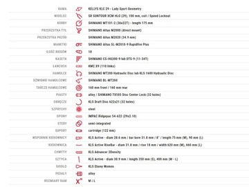 Rower KELLYS VANITY 70 29 L 2023 white 19