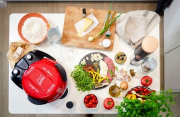 ПРОФЕССИОНАЛЬНАЯ ИТАЛЬЯНСКАЯ ДОМАШНЯЯ ПЕЧЬ ДЛЯ ПИЦЦЫ ПЕЧЬ С 2 КАМНЯМИ G3FERRARI