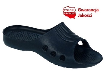 KLAPKI BASENOWE DAMSKIE LACZKI DZIEWCZĘCE PIANKOWE LEKKIE LEMIGO MISS *37