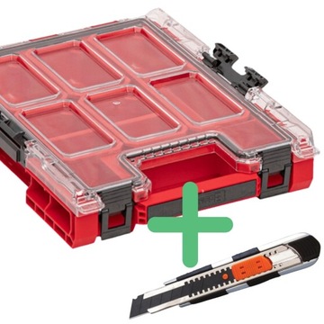 Organizer 36x26x10cm 5 pojemników Qbrick System ONE M Plus 2.0 RED Ultra HD