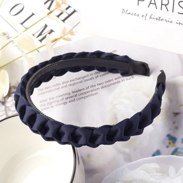 Fashion Solid Color Braid Hairbands For Women Weaving New Non-slip