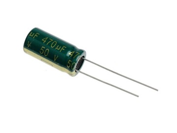 Kondensator 470uF/50V Low ESR (2szt)
