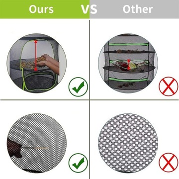 6-СЛОЙНАЯ СКЛАДНАЯ ПОДВЕСНАЯ СУШИЛЬНАЯ СЕТКА НА МОЛНИЯХ