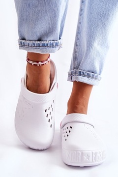 Женская Kroksy Big Star II275003 Белые 40 тапочек