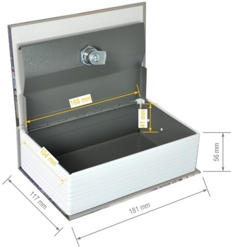 КАССЕТА-КНИГА, МЕТАЛЛИЧЕСКИЙ СЕЙФ ДЛЯ ДЕНЕГ, ТРИНКЛЫ, ПОДАРОК