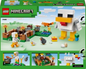 Набор LEGO MINECRAFT CLOCKS Куриная ферма gamex