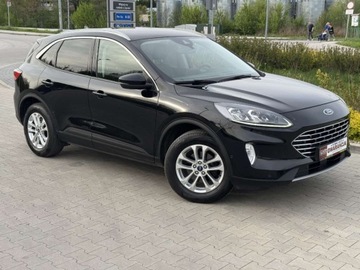 Ford Kuga III SUV 2.0 EcoBlue 190KM 2021 Ford Kuga Ford Kuga 2.0 EcoBlue AWD Titanium X Kamery BEZWYPADKOWY JAK NOWY, zdjęcie 8