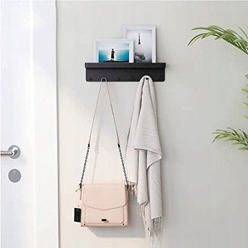 ДЕРЖАТЕЛЬ ДЛЯ КЛЮЧЕЙ ВЕШАЛКА ДЛЯ ОДЕЖДЫ ПОЛКА НА 6 КРЮЧКОВ