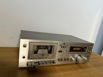 TECHNICS RS-M63 КРАСИВЫЙ УНИКАЛЬНЫЙ ОДНОКАСТОВЫЙ РЕГИСТРАТОР ВЕРХНЕГО ВИНТАЖА!