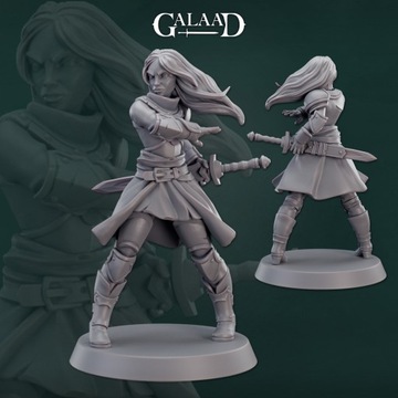 Female sword fighter - 3dmonkeypl