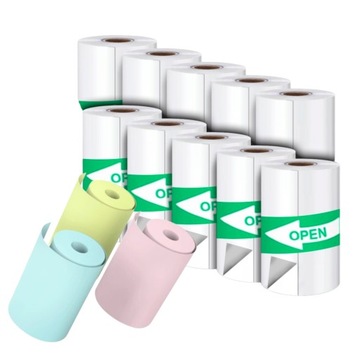 Мини-термопринтер Drukuś для фотографий, портативный + рулонный футляр, польский, 19 шт.