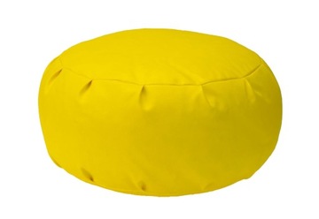 Pufa flat Egato 50x20, trwała pufa z zakładkami