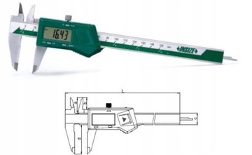 Электронный штангенциркуль MAUa с винтом 150 мм / 0-6