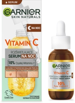 Набор сыворотки для лица от пигментных пятен Garnier с витамином С для дня и ночи
