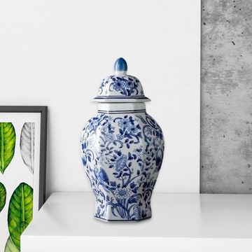 Słoik imbiru Ceramiczny słoik imbiru Sześciokątny słoik ogólny