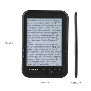 EInk EBOOK Reader 6-дюймовая электронная книга 600 X 800