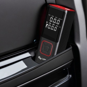 Akumuliatorinis automobilinis kompresorius su powerbank funkcija LERTZ 12V 10,30 bar 6000 mAh – nuotrauka 11