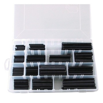 Zestaw 233 kołków sprężystych