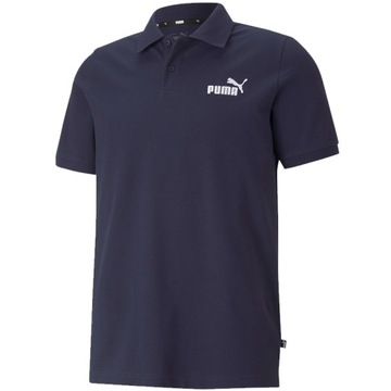 Puma koszulka polo polówka granat plus size 5XL