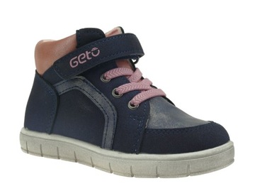 DZIEWCZĘCE TRZEWIKI PÓŁBUTY DZIECIĘCE BOTKI BUTY PRZEJŚCIOWE NA RZEPY R. 22