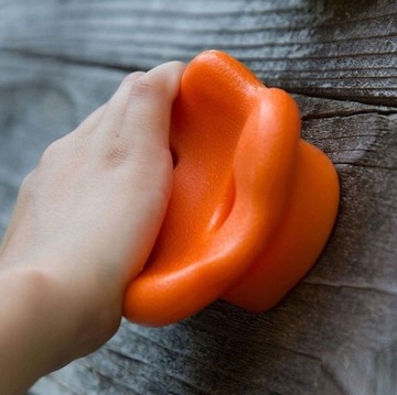 РУЧКА ДЛЯ КАМНЯ для детской площадки + ВИНТЫ 1шт Красный