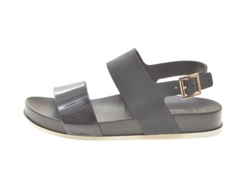 DAMSKIE SANDAŁY GUMOWE E3981 Black r.39