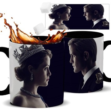 Kubek Black Na Prezent Święta THE CROWN Królowa Wz