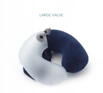 PODUSZKA PODRÓŻNA DMUCHANA ROGAL GRANATOWA 225137