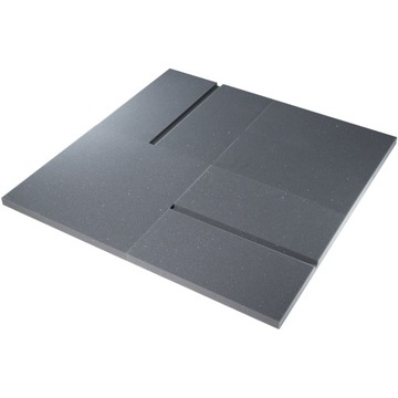 Panele dekoracyjne na ścianę kwadrat 3cm 50x50cm kaseton sufitowy do studio