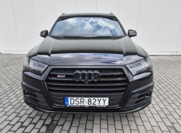 Audi Q7 II 2018 Audi SQ7 Bezwypadkowy Org.98tys.km Bogate wyposażenie, zdjęcie 3