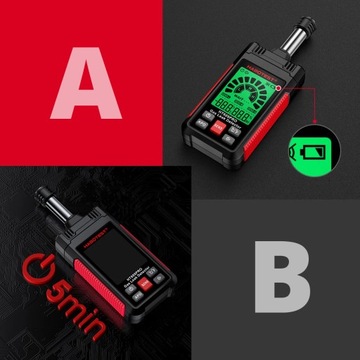 DETEKTOR WYCIEKÓW GAZU DŁUGA TELESKOPOWA SONDA METAN PROPAN BUTAN CO ALARM