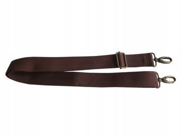 Pasek to torby torebki plecaka brąz 4cm GRUBY RFST