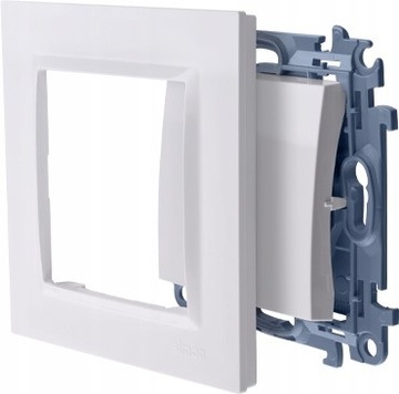 КОМПЬЮТЕРНАЯ РОЗЕТКА SIMON 10 RJ45 C51.01/11 БЕЛАЯ