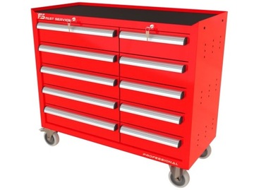 Тележка мастерская TRUCK с 10 ящиками ПТ-215-15