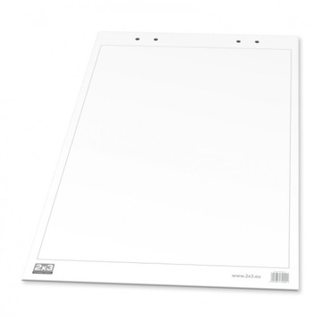 BLOK FLIPCHART 2X3 GŁADKI A1 ECOBOARDS 10 KARTEK