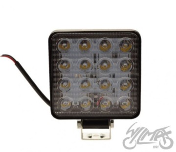 ВСПОМОГАТЕЛЬНАЯ СВЕТОДИОДНАЯ ЛАМПА 48W ATV ПРОЖЕКТОР КВАДРАТНЫЙ