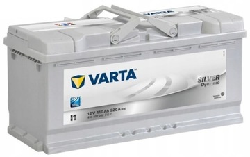 AKUMULATOR VARTA SILVER l1 110Ah 920A