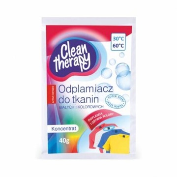 Clean Therapy Odplamiacz Do Tkanin Białych I Kolor