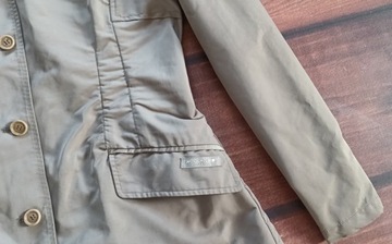 WOOLRICH MODNY PŁASZCZ TRENCZ L