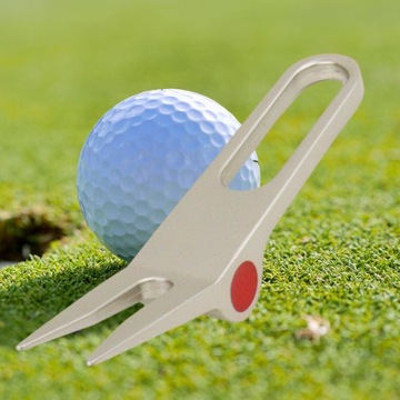 Golf Divot Tool Marker Pitch Mark Ремонтная вилка для стадионного гольфа