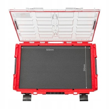 Органайзер с наполнением Qbrick System ONE 2.0 ORGANIZER XL MFI RED Ultra
