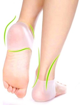 ГЕЛЕВЫЕ НОСКИ ДЛЯ ТРЕСКОВАННЫХ ПЯТОК Шпоры Защита пяток