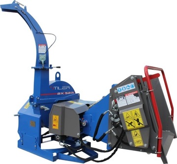 MOCNY RĘBAK TARCZOWY CIĄGNIKOWY HYDRAULICZNY DO GAŁĘZI DREWNA STILER BX 52R