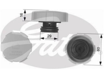 ZÁCPA  NÁDOBKY SAAB 45172 1.8-2.8 9-3X 1.9 2.0 FIAT CROMA II 1.8-2.4