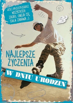 Kartka urodzinowa dla chłopaka nastolatka GM913