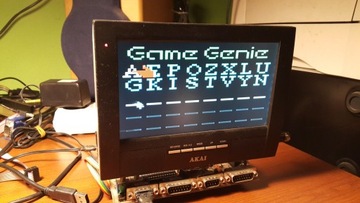 Krzysiogenie GameGenie Pegasus Famicom