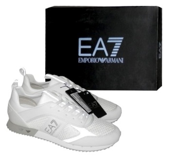 BUTY EA7 EMPORIO ARMANI SNEAKERS BIAŁE r. 41 1/3