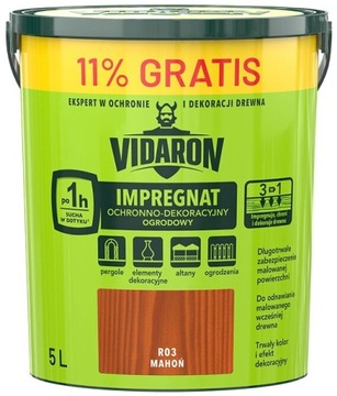 VIDARON IMPREGNAT 5L DĄB CIEMNY R06