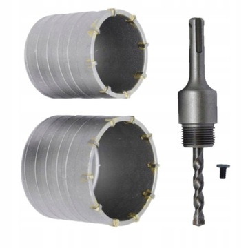 FREZY DO BETONU MURU SDS PLUS OTWORNICE 65MM+80MM