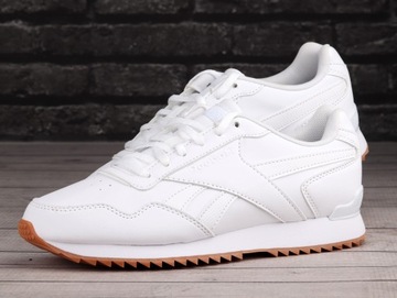 Buty sneakersy damskie sportowe Reebok ROYAL GLIDE RIPPLE WHITE